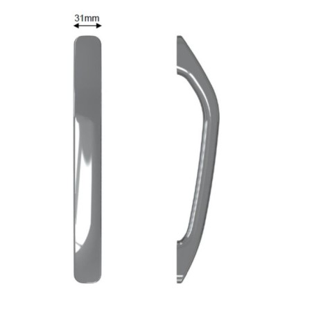 Kaldewei Basic Star handle set, 2 pcs, chromium color