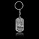 A keychain key a token "I am always nearby", 9.5 x 2.7 cm