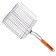 Grill grill, 260x320x65 mm, volumetric, chrome