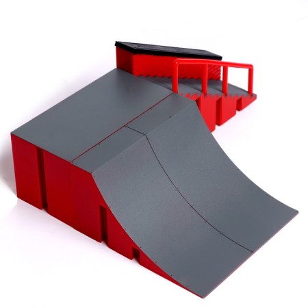 Skate Park "Ramfa with a staircase", with a finger skate, mix-3