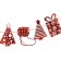 Garland "New Year", 230 cm, red color