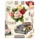 Pillow Roller "Love Paris, decorative, size 16x45 cm