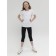 Pants for girls, height 116 cm, black color