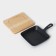 The cast -iron pan “Square. Grill ", 19 × 3 cm, on a wooden stand