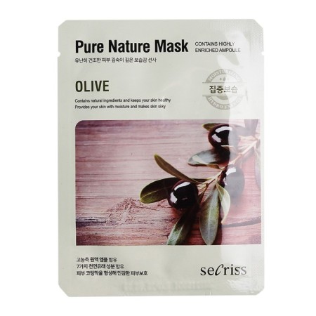 Facial face mask ANSKIN SECRISS Pure Nature Olive, 25 ml