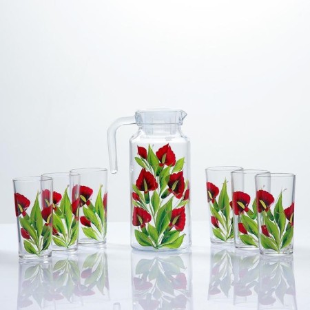 Set for Kalla's juice art painting, 6 glasses 1250/200 ml-14