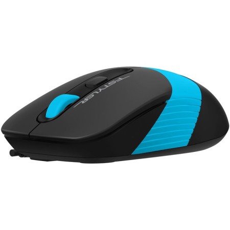 Mouse A4Tech FSTYLER FM10S Black/Blue Optical (1600DPI) Silent USB (3but)-2