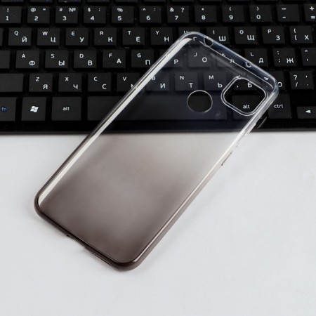 Ibox Crystal case for Xiaomi Redmi 9c, silicone, black gradient-2