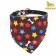 A collar with a scarf "Bright Life", 32 x 1 cm, brown