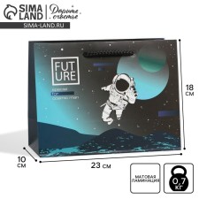 Gift Laminated Horizontal Package, Packaging, Cosmos, MS 18 x 23 x 10 cm