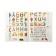 ABC with stickers. Zhukova O.S.