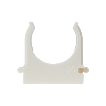 Fastener-clip for the mounting gun Ø 25 mm, white (50 pcs/UP) rexant-2