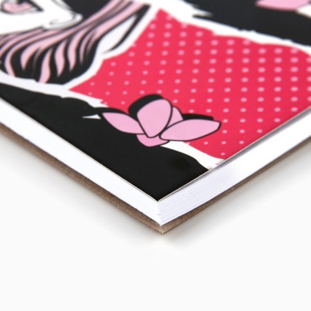 Sketchbook A5, 40 sheets, 100 g “Anime. Girls "-4