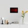 Electronic wall clock, desktop "Solomon", an alarm clock, 15.5 x 23.5 cm, red numbers