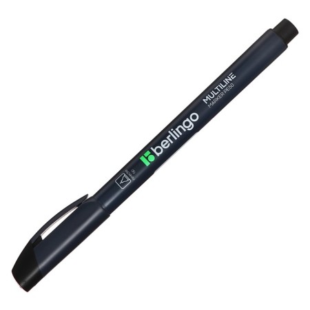Marker for CD 0.5 mm, Berlingo, black permanent-1