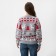 Knitted jumper KAFTAN "New Year" size 42, gray