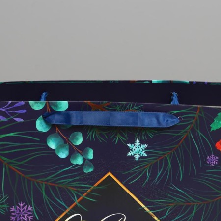 Laminated horizontal "luxury of magic", l 40 x 31 x 11.5 cm, new year-3