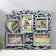 Photo frame-collage "heart" in 5 photos, silver