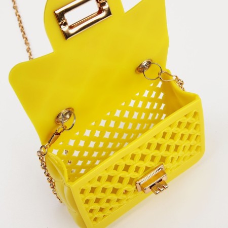 Baby bag on fasting, yellow color-2