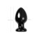 Anal plug Toyfa Popo Pleasure Cetus β, PVC, 68x130 mm, black color