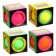 Antistress Squash Mittle "Field Bust" 7cm, glows in the dark