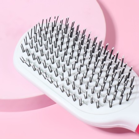 The comb is massage, wide, ventilated, 6.5 × 23.5 cm, color mix-1