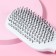 The comb is massage, wide, ventilated, 6.5 × 23.5 cm, color mix