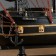 Pirate Ship "Merry Roger" Board with a yellow strip, 40*8.5*36cm