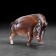 Souvenir "Boar", without a stand, 9 x 7 x 14 cm, porcelain
