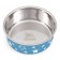 Bowl with silicone base "star", blue, 900 ml