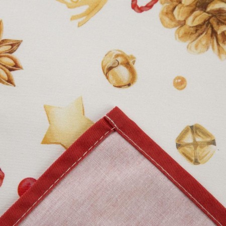 Apron "Ethel" Golden Christmas 60x70cm, 100% cotton, sarzha 190 g/m2-2