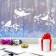 Windows sticker "Winter Birds", reusable, 33 x 50 cm, New Year