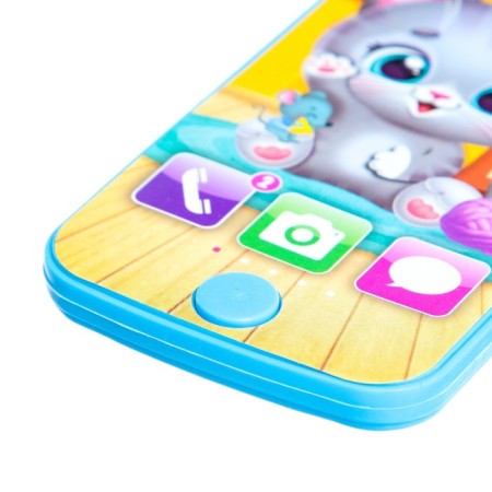 Musical phone "My kitten", sound, color blue-2