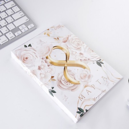 Diary in the gift box "March 8" 80 sheets, A5-6