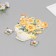 Sticker Plastic Interior "Yellow Bouquet" 40x31 cm