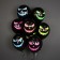Shar Latex 12 “Bright pumpkin on Halloween, 2-land, set 25 pcs., Black color