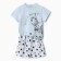 Pajamas for a boy, blue color, height 86 cm