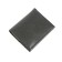 Wallet, button, 6 pockets, 1 section for trifles, n/k black croc/black fleet