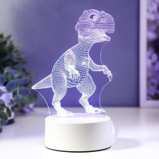 Tyrannosaurus lamp Led RGB from the RISALUX network