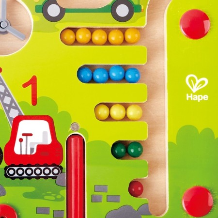 Toy-labyrinth "Transport", with a ball, magnetic-2