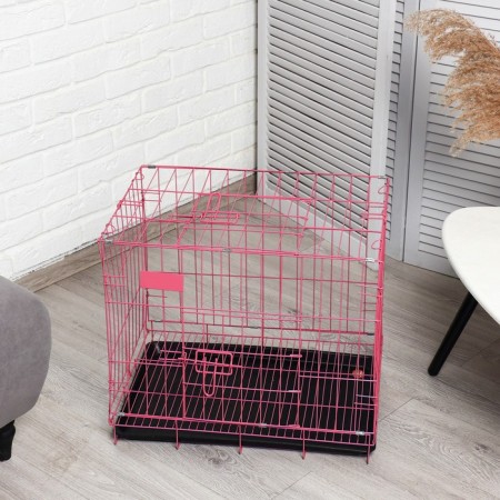 Dogs for dogs 61 x 42 x 50 cm, pink-3