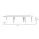 Sadovy tent 9*3m white, open