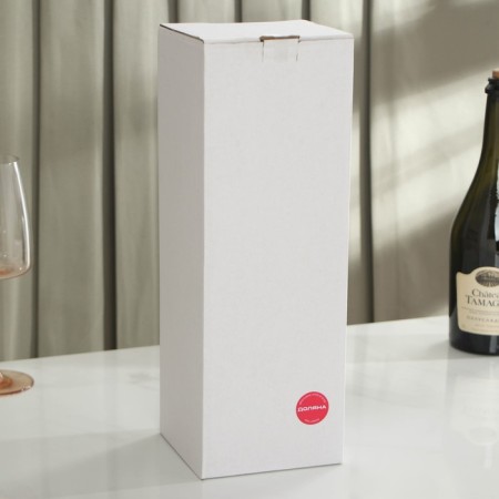 Set for the wine of the Dolyan, 6 items: case for a bottle, drip, corkscrew, cork, ring, knife for foil-5