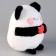 Soft toy "Panda" with heart, 25 cm