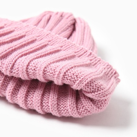Children's cap KAFTAN with snood, powder pr 42-44-4