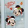 Interior sticker "Happy New Year!", Mickey Mouse