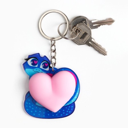 A keychain, the anti -stress mug “Be calm”, 5.2 x 10 cm-4