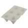 Form for the preparation of cakes, silicone