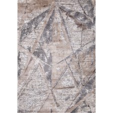 Rectangular carpet Karmen Hali Armina, size 300x500 cm, Grey/Brown color