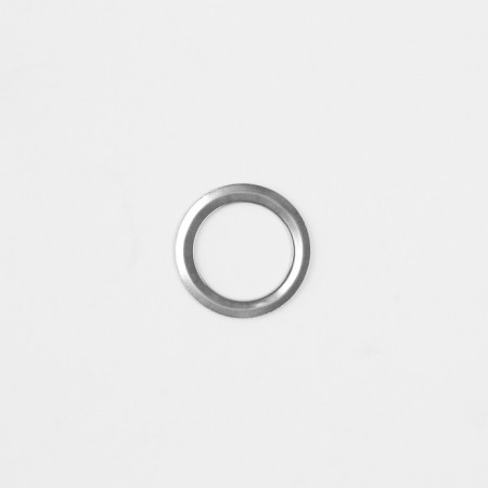 Adobe, d = 8/13 mm, with a plate, 50 pcs, silver color-1